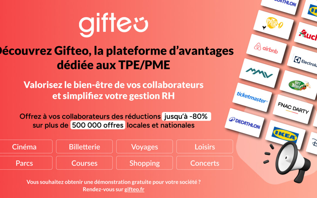 Gifteo – La plateforme d&rsquo;avantages
